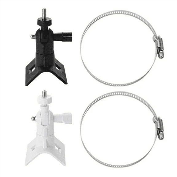 New Arrivals Adjustable Stainless Steel Hose Clamp Hoop Pipe Poles Mount Bracket B