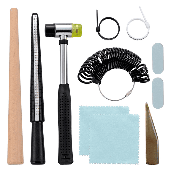 New Arrivals Adult Jewelry Making Kit Ring Shaping Tool with Mallet