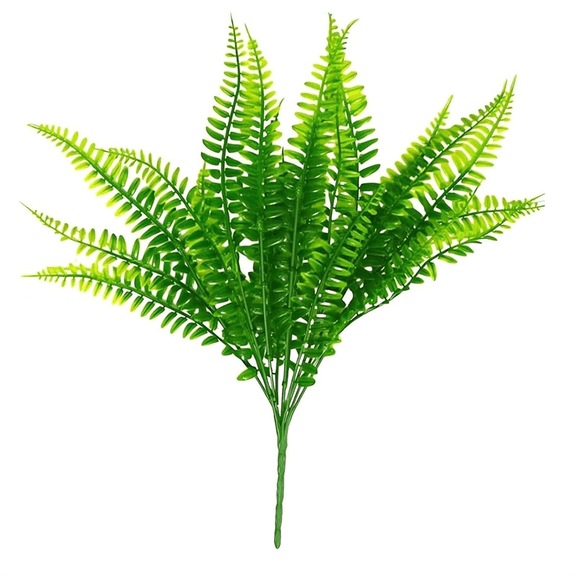 New Arrivals Artificial Ferns for Outdoors & Indoors, Large Faux Ferns,B