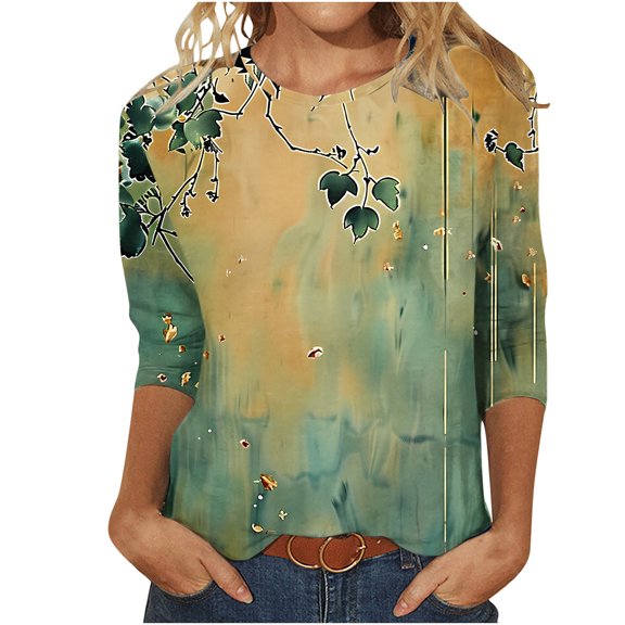 New Arrivals BeiFu Long Sleeve Shirts For Women Casual Womens Tops Plus Size Cotton Women Blouses Summer Plus Size Cotton Tee Shirts For Women Graphic Fall Outfits For Women 2025