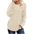 thumbnail image 1 of New Arrivals BeiFu Sweaters for Women Maternity Long Sleeve Pullover Professional Tops Airport Outfits 2025 Cotton Sweater Women Long Sleeve Shirts, 1 of 6