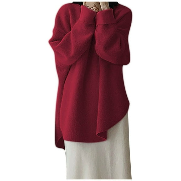 New Arrivals BeiFu Sweaters for Women Preppy Long Sleeve Pullover Cozy Tops Fall outfits 2025 Winter Sweaters For Women Long Sleeve Shirts