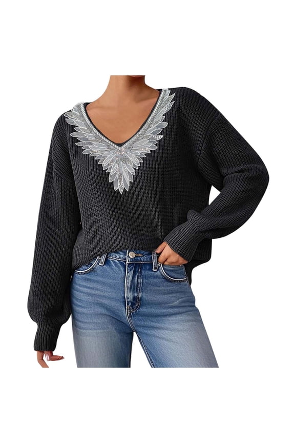 New Arrivals BeiFu Sweaters for Women Tall Long Sleeve Pullover Tunic Tops Airport Outfits 2025 Womens Cozy Sweaters Long Sleeve Shirts