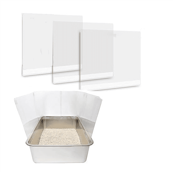 New Arrivals Cat Litter Box Pee , High Sided Splash Guard