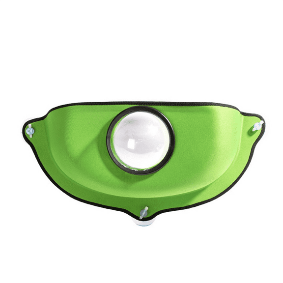 New Arrivals Cat Window Perch Hammock Litter EVA Nest Suction Cups Seat Shelves Sunbath Bed Green