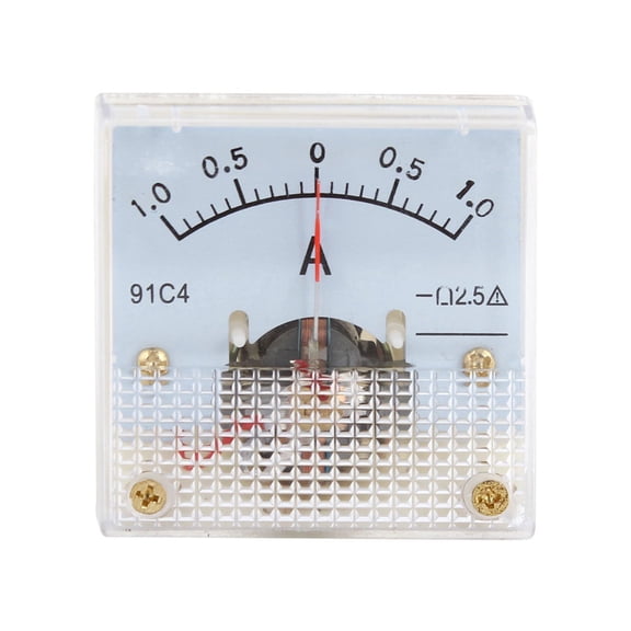 New Arrivals Class 2.5 Accuracy DC 0-1 A Ampere Analog Meter Ammeter 91C4