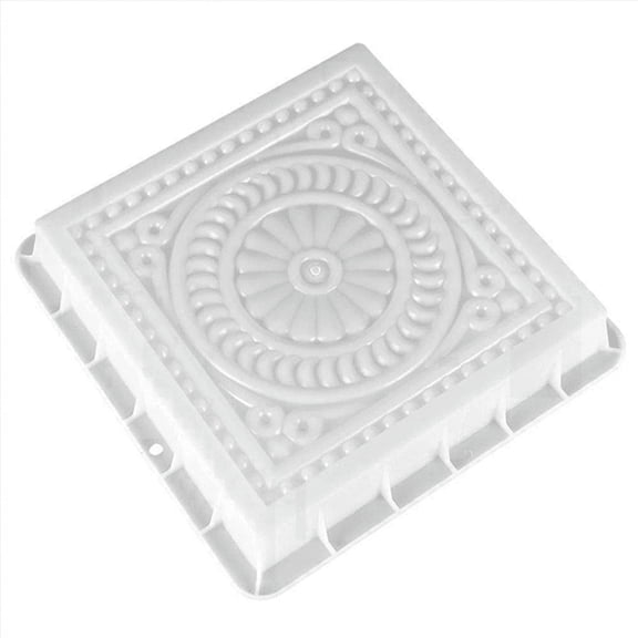 New Arrivals Concrete Mold Square DIY Paving Plastic