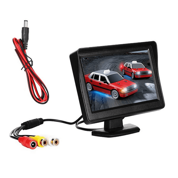 New Arrivals DC 9V-24V 4.3 Inch Car Rearview Monitor Kit TFT LCD