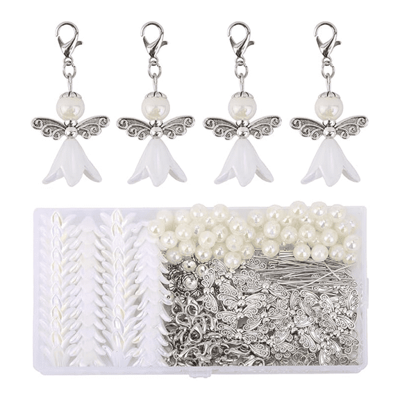 New Arrivals DIY Guardian Angel Pendant Kit, Make Your Own Pearl