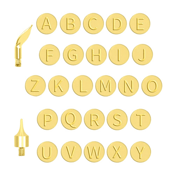 New Arrivals DIY Wood Burning Letters Stencils Set