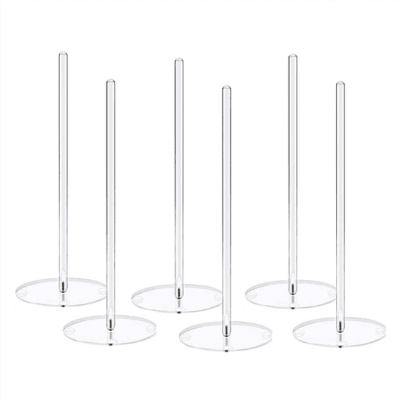 New Arrivals Donut Stand 6 Pack,Acrylic Bagel Stand,Donut Display for Dessert Table,Bagel Tower Birthday, Wedding