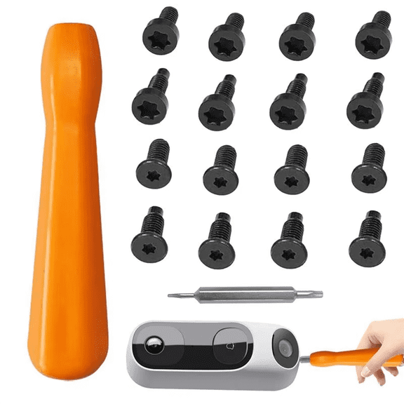 New Arrivals Doorbell Screws Disassembly Screwdriver Ring Replacement Security Compatible with Video Anti-Theft