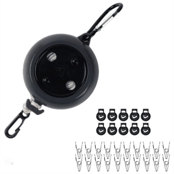 New Arrivals Extendable Clothes Line, 8 M Retractable Line