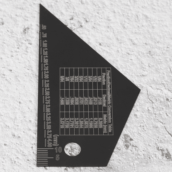 New Arrivals Fret Leveling Tool Guitar Neck Fingerboard Measuring Ruler