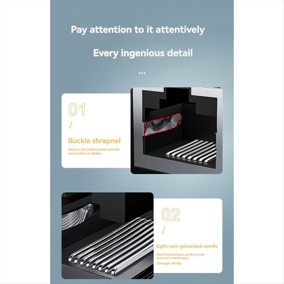 New Arrivals Gigabit Network Splitter 1000Mbps RJ45 LAN 1 to 4 Port Expansion Simultaneous Internet Access