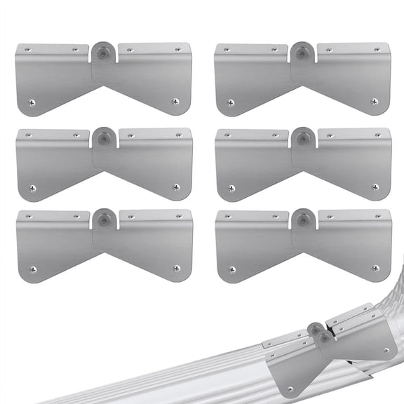 New Arrivals Gutter Extension Hinge, Stainless Steel Downspout Hinge