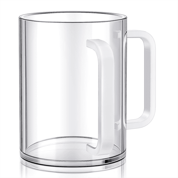 New Arrivals Hand Washing Cup with Dual Handles Acrylic for Netilat YadayimNegel Vasser Wash Jewish White
