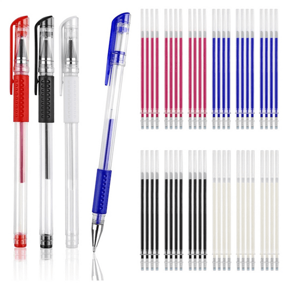 New Arrivals Heat Erasable Pens for Fabric with 64 Refills, Marking
