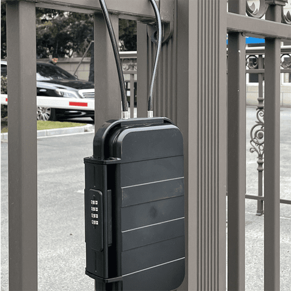 New Arrivals Lock Box, Phone Security Box,Password Beach Box,black