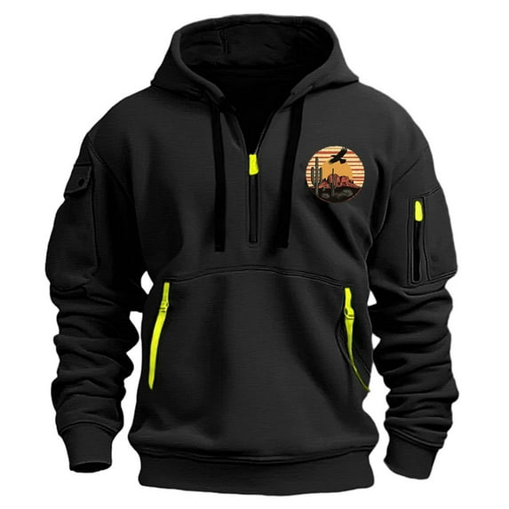 New Arrivals Mens Hoodies Pullover Casaul Long Sleeve Mens Hoodies Pullover Graphic Fishing Mens Zip Up Sweatshirt Jacket Mens Tops Casual Plus Size Loose Fitted Long Sleeve Shirts