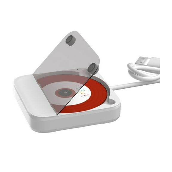 New Arrivals Mini Car CD Player External USB/AUX Connection Lossless 3.5 Audio Line Play Portable