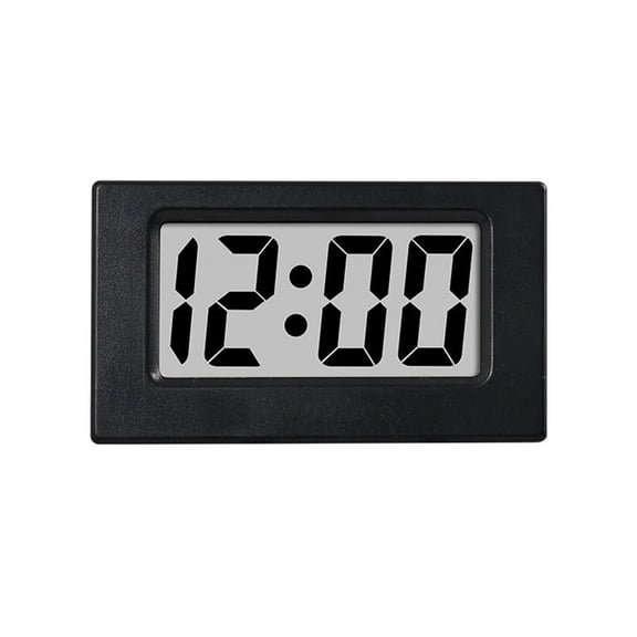 New Arrivals Mini Clock LED Screen Lectronic Digital Alarm Desktop Black