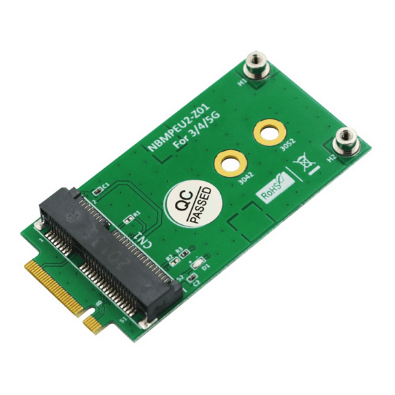 New Arrivals Mini PCI-E MPCIE Wireless Adapter Card NO NANO SIM Slot