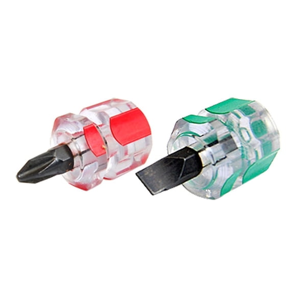New Arrivals Mini Short Stubby Slotted Screwdriver Set