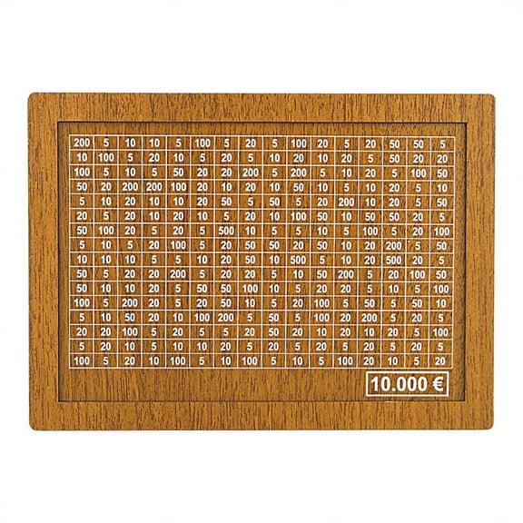 New Arrivals Money Box (4 Sizes) - Reusable with Goal and Numbers to Cross10000