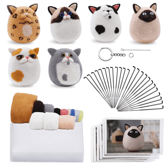 New Arrivals Needle Felting Kit Wool Craft