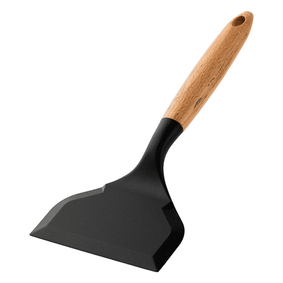 New Arrivals Non-stick Kitchen Wide Scraper Pizza Cooking Tools Silicone Spatula B