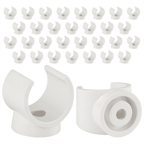 New Arrivals PEX Clips, 50Pcs 1/2Inch Pipe Clamp for PVC Water Pipes&Tubing Hoses