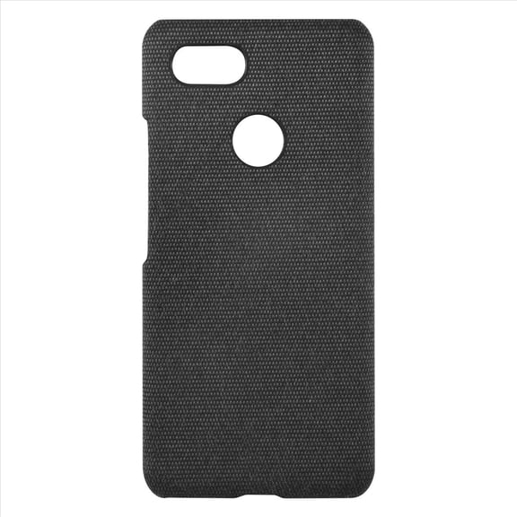 New Arrivals Phone Shell Cloth Leather Case Pattern Anti Drop Protective Cover Suitable for Pixel 3(Black)