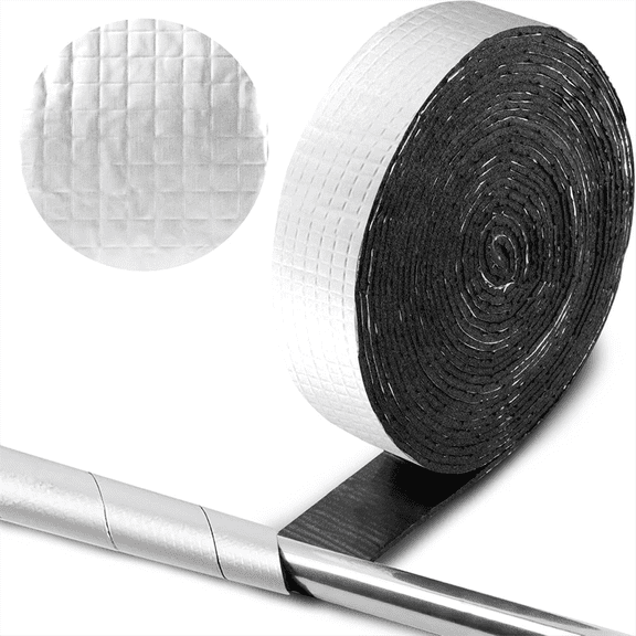 New Arrivals Pipe Insulation Wrap 32.8 FT Foil Outdoor Foam