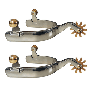 New Arrivals Plain Weave Spurs With Rope, for Men(2Pcs)