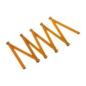 New Arrivals Portable Carpenter Wooden Folding Ruler 200cm/79inch