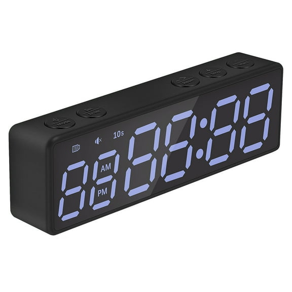 New Arrivals Portable Gym Timer Interval Workout Fitness Clock Countdown,(A)