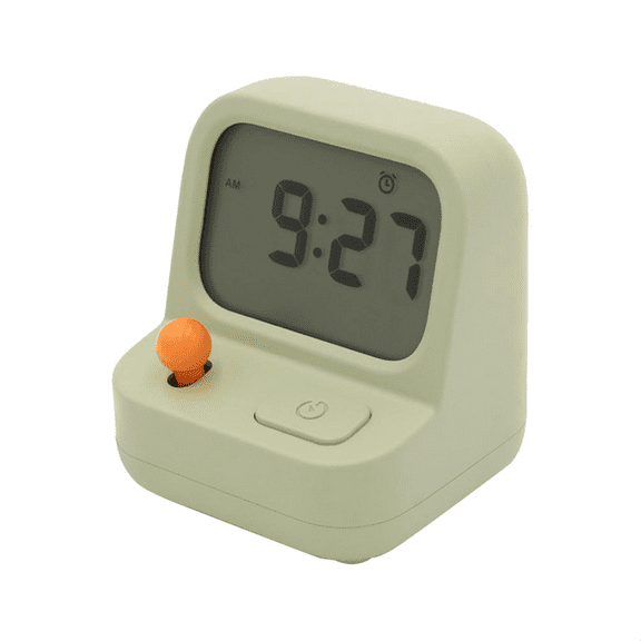 New Arrivals Retro Mini Handheld Game Machine Alarm Clock