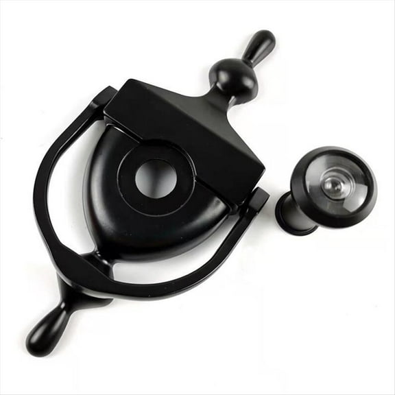 New Arrivals Solid Door Knocker, Anti-Theft Victorian Rope Type,Door Mirror Peephole,Door with Glass Lens,C