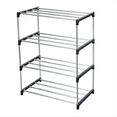 thumbnail image 1 of New Arrivals Stackable Small Shoe Rack, Saving Storage and Organization (4-Tier), 1 of 9