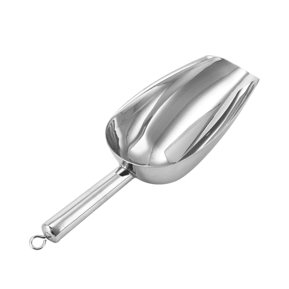 New Arrivals Stainless Steel Ice Scooper, Small Metal Food Candy Scoop S