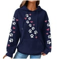 thumbnail image 1 of TaLove Womens Fall Fashion 2025 Graphic Hoodies For Women Trendy Sweatshirts For Women Plus Size Womens Basic Long Sleeve Tops Womens Plus Size Business Casual Tops, 1 of 4