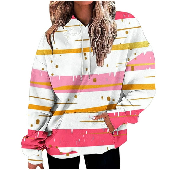 TaLove womens fall fashion 2025Cute Hoodies For Women Sweatshirts For Women Plain With Hood Womens Long Sleeve Tops Pack Cotton Womens Tops Summer Casual
