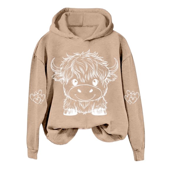 New Arrivals TaLove womens fall fashion 2025Graphic Hoodies For Women Crew Neck Sweatshirts Women Plus Size Womens Long Sleeve Tops Casual Knits Womens Tops Sexy Going Out Plus
