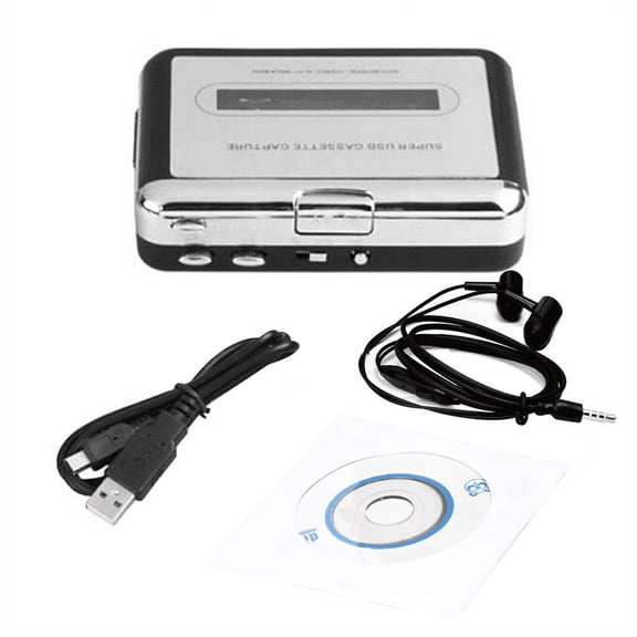 New Arrivals USB Cassette to MP3 Converter Capture Audio Music Player