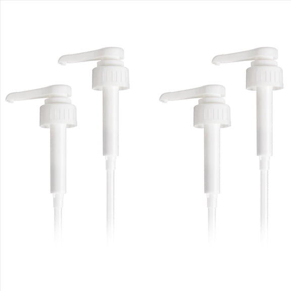 New Arrivals Upgraded High-Output Gallon Pump Dispenser, 4pcs Heavy-Duty Leak Proof Large Resin Dispenser 10CC