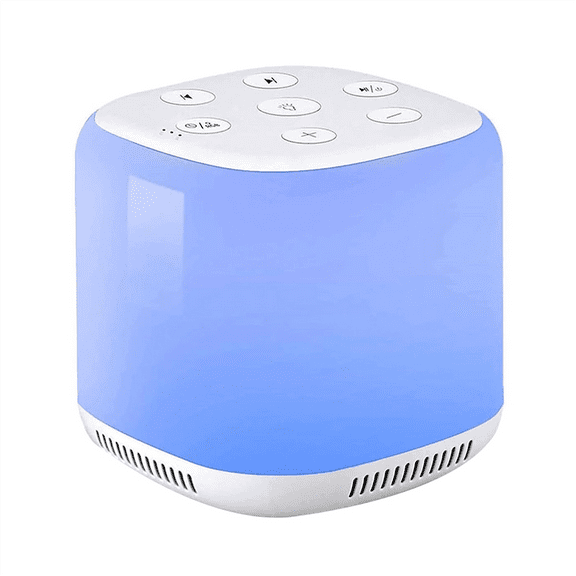 New Arrivals White Noise Machine with 7 Color Night Light and 34 Sleep Aid Sounds for Soothing Emotions,Promoting Sleep,Sound