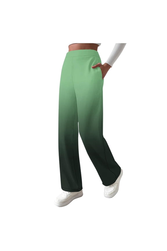 New Arrivals Womens High Waisted Jogger Pants with Elastic Ankle Cuff Solid Color Sweatpants for Casual Wear and Lounge My Items