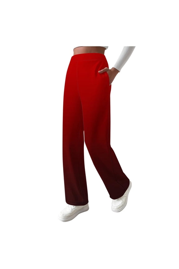 New Arrivals Womens High Waisted Jogger Pants with Elastic Ankle Cuff Solid Color Sweatpants for Casual Wear and Lounge My Items