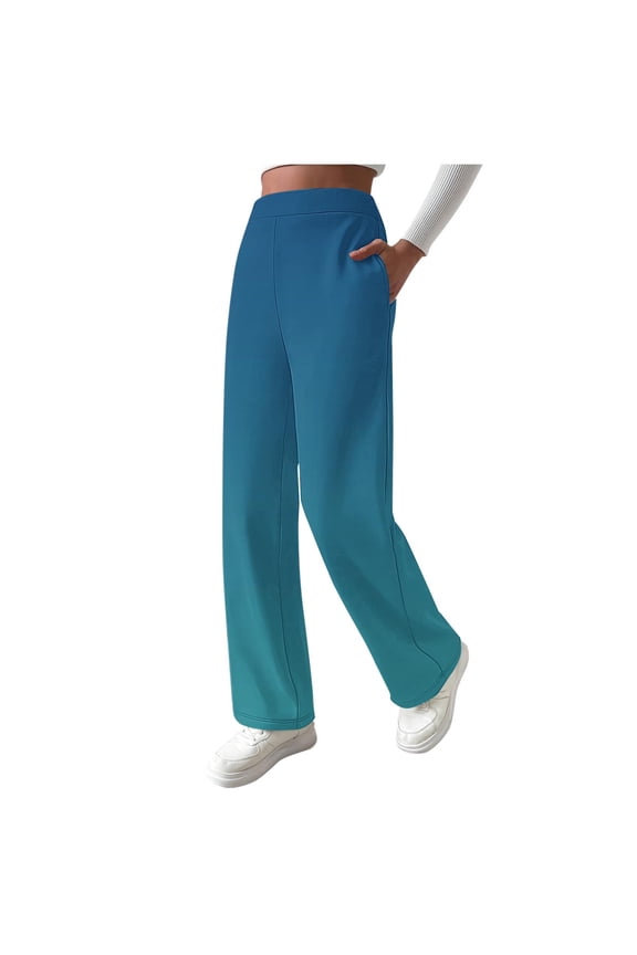 New Arrivals Womens High Waisted Jogger Pants with Elastic Ankle Cuff Solid Color Sweatpants for Casual Wear and Lounge My Items